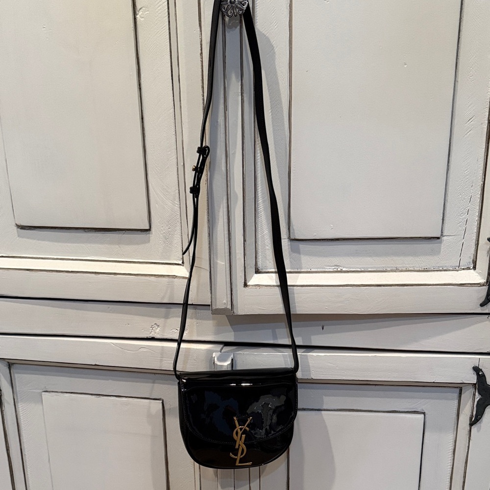 Yves Saint Laurent Patent Leather Crossbody Bag